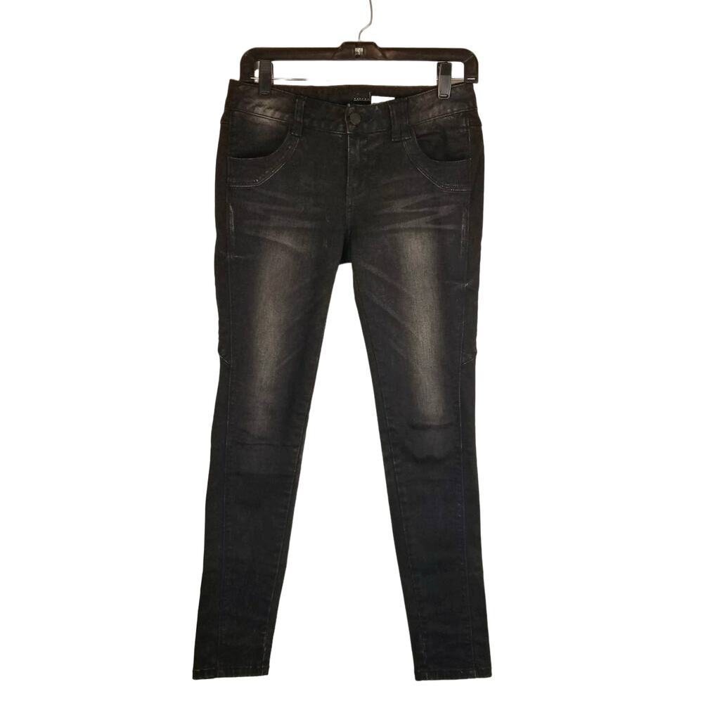 Tankus Women's Japanese Black Skinny Jeans Size 26